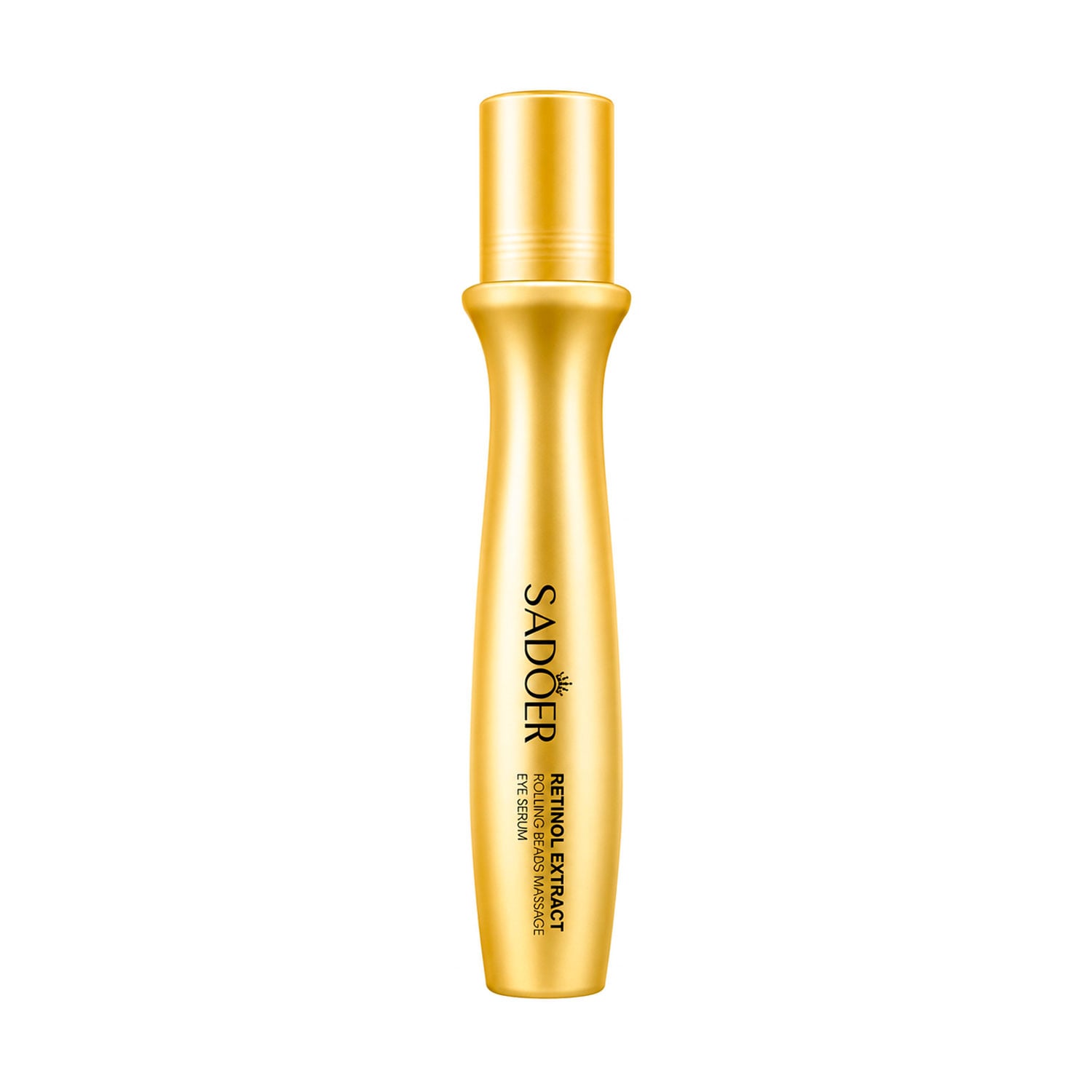 Сироватка-ролер для шкіри навколо очей Sаdoer Retinol Extract Rolling Beads Massage Eye Serum з ретинолом та вітаміном Е, 15 мл