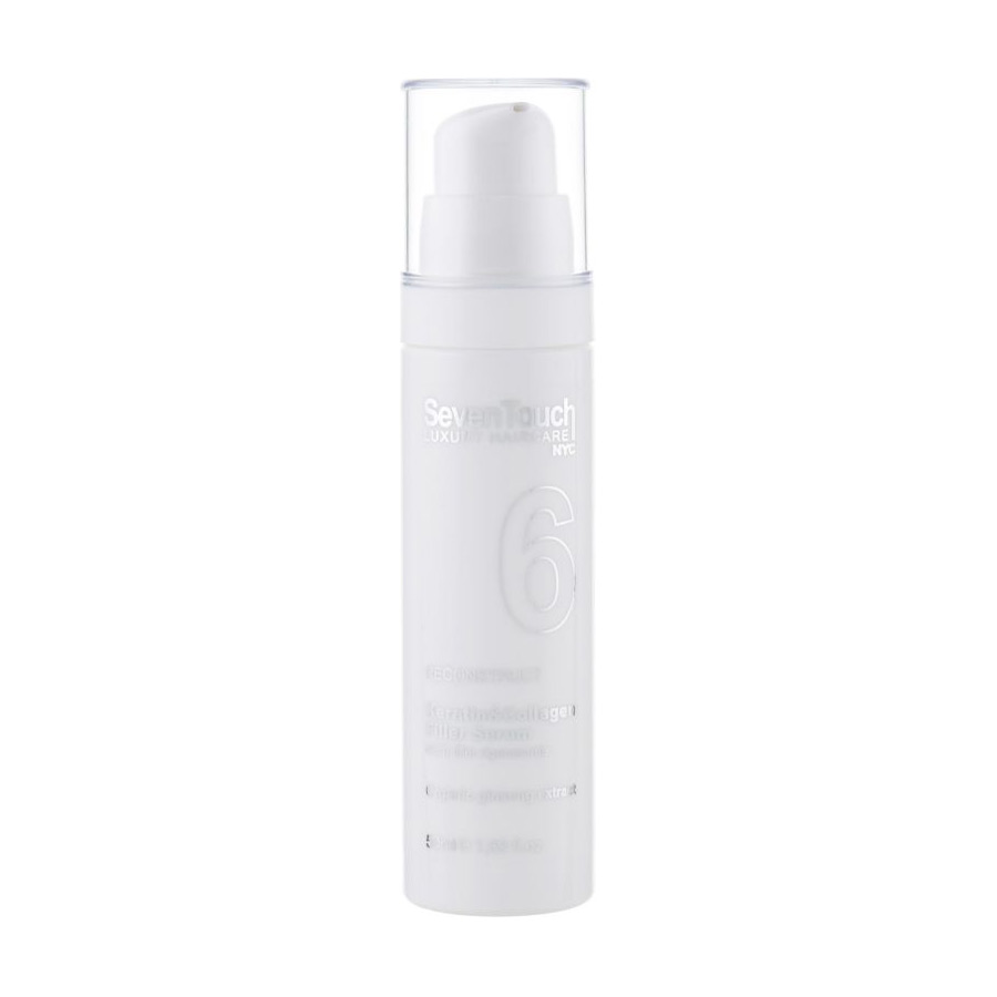 Відновлювальна сироватка-філер для волосся Punti di Vista Seven Touch Keratin &amp; Collagen Filler Serum з кератином та колагеном, 50 мл